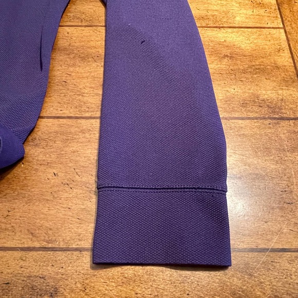 Old Navy Quarter Zip Blue Mock Neck Pullover Womens Large 250 S1280 - Picture 4 of 6